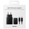 Picture of Hleðslutæki 45W USB-C Með kapli - Svart