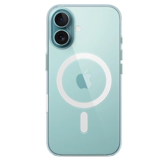 Mynd af iPhone 16 glært MagSafe hulstur