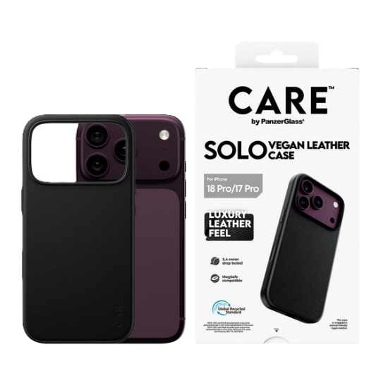 Mynd af CARE Solo vegan leður hulstur fyrir iPhone
